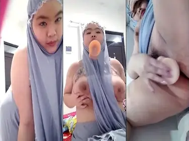 Bokep Hijab Tobrut Pake Mukena Main Dildo